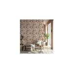 Papier peint vinyle intiss� fleuri f�erie bucolique rose l. 1005 x l. 53cm lut�ce