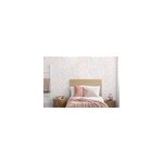 Papier peint vinyle intiss� fleuri flowers multicouleurs pastel l. 1005 x l. 53cm ug�pa