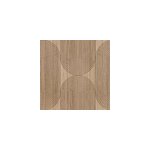Papier peint vinyle intiss� reality iv lutece mat et satin� effet bois, cercl� marron, noyer l. 1005 ...