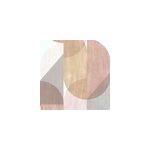 Papier peint vinyle intiss sejours & chambres lutece mat et satin gomtrique rose, gris, jaune l. ...