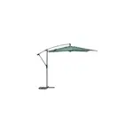Parasol déporté rond manoa olive et graphite 3m en aluminium traité époxy hespéride Parasol déporté rond manoa olive et graphite 3m en aluminium traité époxy hespéride