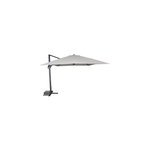 Parasol dport sevilla aluminium gris 4 x 3 m dcb garden