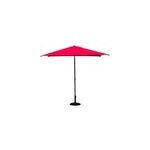 Parasol droit carr 2, 5x2, 5m soya grenade hespride
