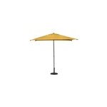 Parasol droit carr� 2, 5x2, 5m soya jaune moutarde hesp�ride