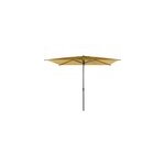 Parasol droit loompa h. 2, 50m coloris moutarde hespride l. 300 x l. 200 cm