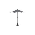 Parasol goodhome carambole gris 200 cm