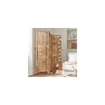 Paravent pliable en bois box & beyond hanoï 3 pans Paravent pliable en bois box & beyond hanoï 3 pans