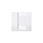 Pare - baignoire 1 volet verre effet dpoli anticalcaire goodhome calera h. 140 x l. 85 cm