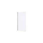 Pare - baignoire 1 volet verre transparent anticalcaire goodhome calera h. 140 x l. 85 cm