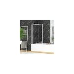 Pare - baignoire 130 x 75 cm blanc essentiel galedo