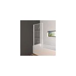 Pare - baignoire gelco studio pivotant 1 volet verre transparent l. 75 x h. 140 cm