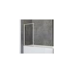 Pare - baignoire pliant 1 volet l. 70 x h. 120 cm, chrome, schulte