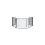 Pare - feu le marquier marta 5 volets l. 40 / 70 / 80 / 70 / 40 cm + 1 porte