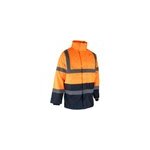 Parka haute visibilit� lma lebeurre 4 en 1 orange taille m