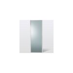 Paroi de douche fixe cooke & lewis zilia verre fumé 80 cm Paroi de douche fixe cooke & lewis zilia verre fumé 80 cm