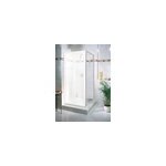 Paroi latérale fixe pour porte de douche coulissante ou pliante l. 90xh. 185cm, verre transparent 4mm, ... Paroi latérale fixe pour porte de douche coulissante ou pliante l. 90xh. 185cm, verre transparent 4mm, ...