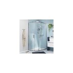 Parois de douche avec receveur accès d'angle 80 x 120 cm, droite, portes coulissantes, profilés chrome, ... Parois de douche avec receveur accès d'angle 80 x 120 cm, droite, portes coulissantes, profilés chrome, ...