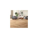 Parquet contrecoll� clipsable padillac b�tons rompus en ch�ne fran�ais verni naturel