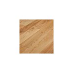 Parquet massif clipsable en ch�ne goodhome laholm finition vernis mat coloris naturel