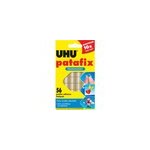 Pastille uhu patafix transparent, 56 pièces Pastille uhu patafix transparent, 56 pièces
