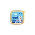 Pte pour chatons au cabillaud et au poulet 85g edgard cooper