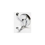 Patre double crochet ormara chrome goodhome