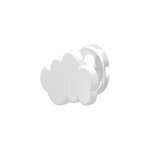 Patère magnétique 1 tête forme de nuage delonghi coloris blanc Patère magnétique 1 tête forme de nuage delonghi coloris blanc