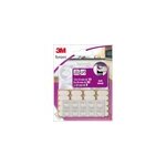 Patin adhsif amortisseur anti - choc transparent & blanc, assortiment 39 pices