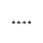 Patin  clouer diall 22 mm x 4, nickele