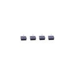 Patin en feutre  clouer diall 24 x 24 mm x 4, marron
