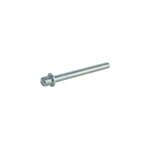 Patte  vis mtaux en acier  paulement filetage m7 / 150 longueur 40 mm, lot de 25