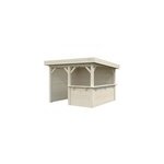 Pavillon de jardin palmako lenna 303 en bois naturel �p. 28 mm 11, 6m�