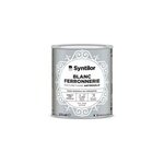 Peinture ext�rieure fer antirouille blanc satin� syntilor 375ml