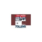 Peinture extrieure fer tollens brillant rouge basque 2l + 20% gratuit