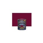 Peinture extrieure mtal direct sur rouille hammerite brillant laqu rouge basque 0, 75l