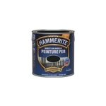 Peinture extrieure mtal direct sur rouille hammerite satin noir 250ml