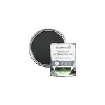 Peinture extrieure fer anti - rouille goodhome ral 9005 noir satin 0. 75l