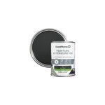 Peinture extrieure fer anti - rouille goodhome ral 9005 noir satin 250ml