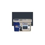 Peinture murs, plafonds, boiseries et radiateurs bleu d encre mat dulux valentine cr�me de couleur 2. ...