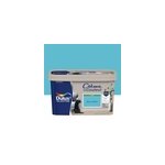 Peinture murs, plafonds, boiseries et radiateurs bleu cara�bes satin dulux valentine cr�me de couleur ...