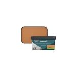 Peinture murs, boiseries et radiateurs marron bilbao satin goodhome premium 2. 5 l