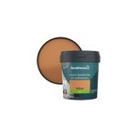 Peinture int�rieure couleur murs, boiseries et radiateurs goodhome satin bilbao marron 750ml