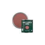 Peinture murs et boiseries terracotta velours goodhome natur�a 0. 5 l