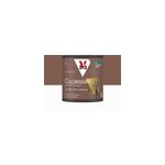Peinture murs, boiseries et radiateurs marron poudre de cacao mat v33 colorissim 0. 5 l