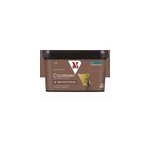 Peinture murs, boiseries et radiateurs marron poudre de cacao mat v33 colorissim 2. 5 l