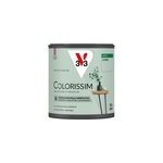 Peinture murs, boiseries et radiateurs vert lichen v33 colorissim 0. 5 l