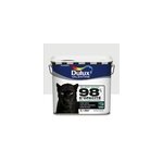 Peinture murs plafonds et boiseries dulux valentine 98% monocouche satin blanc 5l