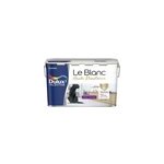 Peinture murale le blanc haute rsistance blanc velours 2, 5l dulux valentine