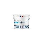 Peinture tollens murs et plafonds mat blanc 10l
