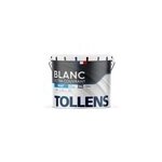 Peinture tollens ultra couvrant murs, plafonds et boiseries mat blanc 10l